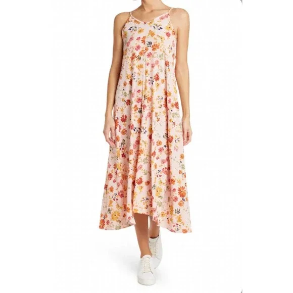 white christmas dresses Classic Cotton Elegance A-Line Midi Dress L